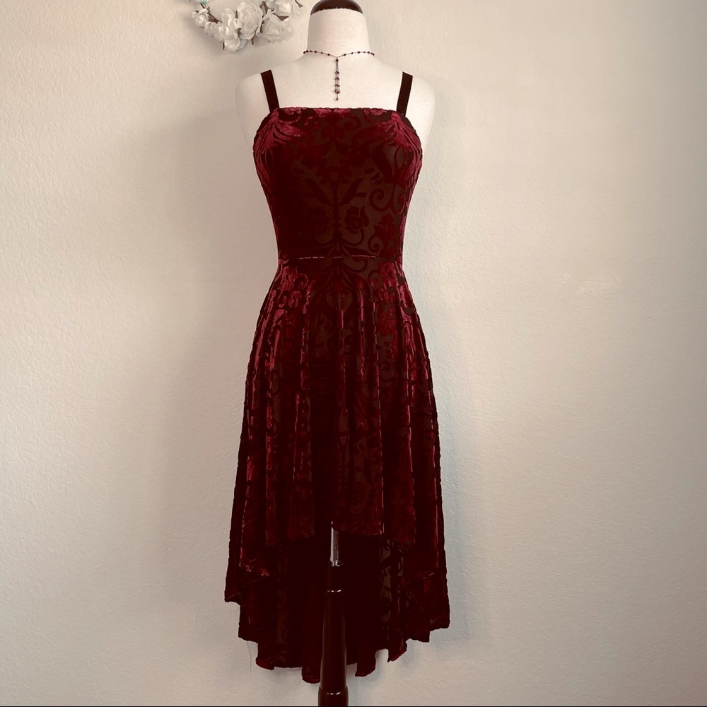 Red Velvet Dress (100% Bloomingdale’s Exclusive)